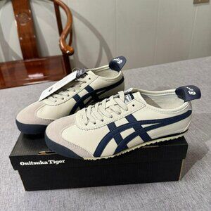 Onitsuka Tiger by Asics Mexico 66 Yellow Black Sneakers